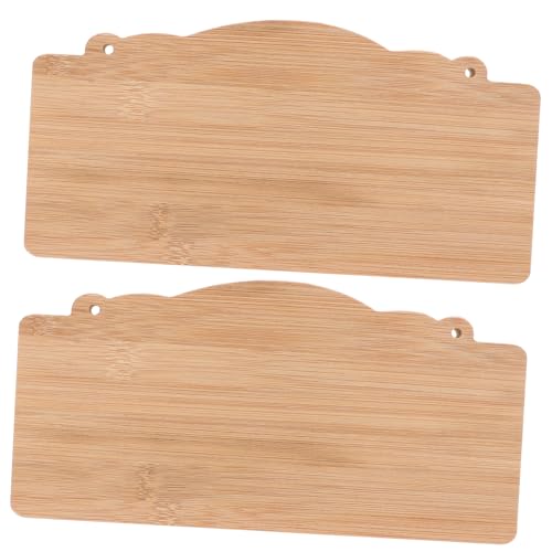 SEWACC 2 Stück dekorative Holzplatte weihnachten party hochzeitsschild wohnraumdeko Esszimmer home decor Innere schmucklos leeres Holzschild zum Selbermachen unfertige Holzschilder Bambus SEWACC 2 Stück dekorative Holzplatte weihnachten party hochzeitsschild wohnraumdeko Esszimmer home decor Innere schmucklos leeres Holzschild zum Selbermachen unfertige Holzschilder Bambus von SEWACC