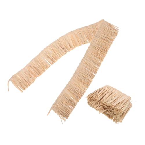 SEWACC 2 Stücke Natürliches Baumwoll Raffia Garn für Diy Projekte Handgefertigte Deko für Luau Partys Sommermode und Kreative Bastelarbeiten SEWACC 2 Stücke Natürliches Baumwoll Raffia Garn für Diy Projekte Handgefertigte Deko für Luau Partys Sommermode und Kreative Bastelarbeiten von SEWACC