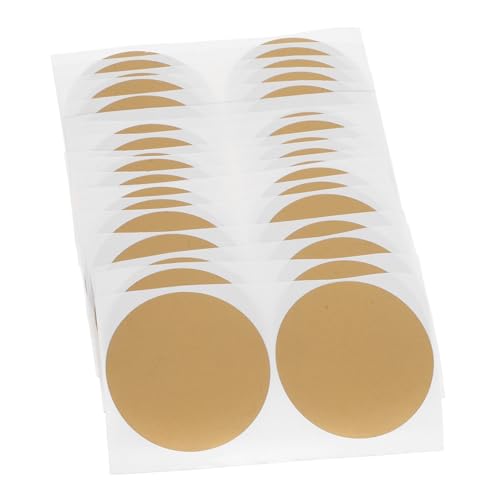 SEWACC 20 Blatt Runde Rubbelaufkleber Selbstklebend Metallisch Gold Schutzbeschichtung für DIY Gewinnspiele und Partyspiele Interaktive Scratch Sticker für Tombola und Teambuilding SEWACC 20 Blatt Runde Rubbelaufkleber Selbstklebend Metallisch Gold Schutzbeschichtung für DIY Gewinnspiele und Partyspiele Interaktive Scratch Sticker für Tombola und Teambuilding von SEWACC
