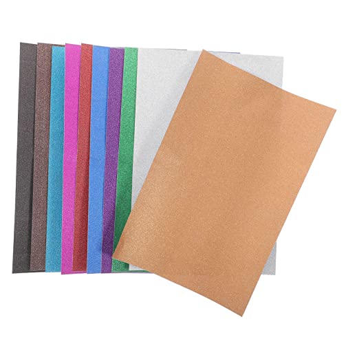 SEWACC 20 Blatt Selbstklebendes Glitter Papier M² Bastelkarton mit Goldglitzer Haftendes DIY Bastelpapier für Scrapbooking Grußkarten Geschenkverpackung Vielseitig Einsetzbar SEWACC 20 Blatt Selbstklebendes Glitter Papier M² Bastelkarton mit Goldglitzer Haftendes DIY Bastelpapier für Scrapbooking Grußkarten Geschenkverpackung Vielseitig Einsetzbar von SEWACC
