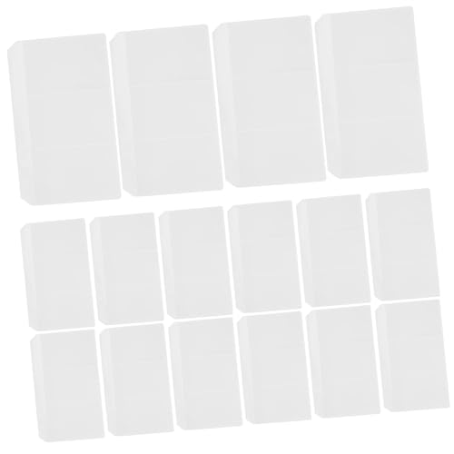 SEWACC 20 Blatt Teiliges Transparente Binder Taschen aus Kunststoff Lose Organizer Beutel für Dokumente Karten und Kleine Gegenstände Reißfest und Leicht Transportierbar von SEWACC
