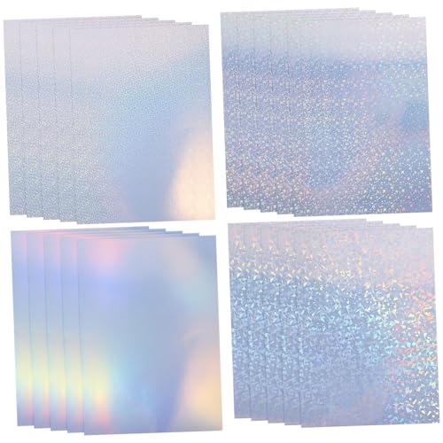SEWACC 20 Blatt Wasserfeste Selbstklebende Druckbare Etiketten Aufkleber Große Blanko Label Sheets Für Tintenstrahl und Laserdrucker Kratzfest Witterungsbeständig Vielseitig Für Versand von SEWACC