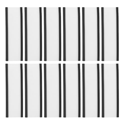 SEWACC 20 Sätze Magnetische Etikettenhalter mit Schutzfolien und Karten für Regal und Lagerverwaltung Transparente Namensschild Einschubtaschen für Optimale Organisation und Klare von SEWACC