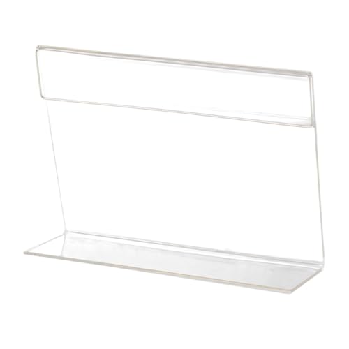 SEWACC 20 Stück Acryl Preisschildhalter Form Transparent Stabiler Regalaufsteller für Klare Preisetiketten Wiederverwendbar Robust für Supermärkte und Einzelhandel SEWACC 20 Stück Acryl Preisschildhalter Form Transparent Stabiler Regalaufsteller für Klare Preisetiketten Wiederverwendbar Robust für Supermärkte und Einzelhandel von SEWACC
