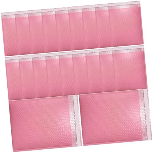 SEWACC 20 Stück Gepolsterte Luftpolster Versandtaschen Selbstklebend Stoßfestes Verpackungsmaterial für Sicheren Versand von Schmuck Handyhüllen und Kleinen Paketen Rosa SEWACC 20 Stück Gepolsterte Luftpolster Versandtaschen Selbstklebend Stoßfestes Verpackungsmaterial für Sicheren Versand von Schmuck Handyhüllen und Kleinen Paketen Rosa von SEWACC