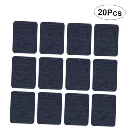 SEWACC 20 Stück Jeansflicken Aufbügelbar Rechteckig Groß Dunkelblau Selbstklebend Strapazierfähige Textil aufnäher für DIY Kleidung Taschen Jacken Reparatur und Dekoration SEWACC 20 Stück Jeansflicken Aufbügelbar Rechteckig Groß Dunkelblau Selbstklebend Strapazierfähige Textil aufnäher für DIY Kleidung Taschen Jacken Reparatur und Dekoration von SEWACC