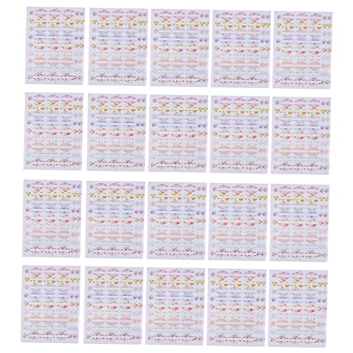 SEWACC 20 Stück Kosmetiketiketten Aufkleber Etiketten Flaschenetiketten Für Ätherische Öle Flaschenetiketten Für Ätherische Öle Kosmetikaufkleber Farbige Laschen Ätherische Öle SEWACC 20 Stück Kosmetiketiketten Aufkleber Etiketten Flaschenetiketten Für Ätherische Öle Flaschenetiketten Für Ätherische Öle Kosmetikaufkleber Farbige Laschen Ätherische Öle von SEWACC