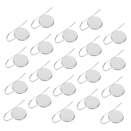 SEWACC 20 Stück Lünette Trays für Cabochon Diy Schmuckherstellung Langlebige und Stilvolle Ohrhaken Geeignet für Verschiedene Anlässe Innendurchmesser SEWACC 20 Stück Lünette Trays für Cabochon Diy Schmuckherstellung Langlebige und Stilvolle Ohrhaken Geeignet für Verschiedene Anlässe Innendurchmesser von SEWACC