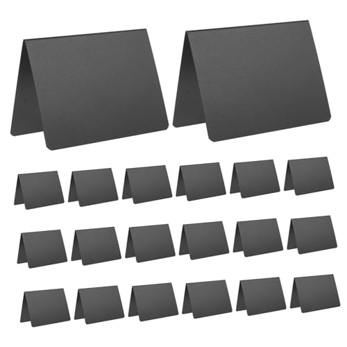 SEWACC 20 Stück Mini Kreidetafeln Tischschilder aus Robustem PVC Abwischbar Wiederverwendbar für Buffets Menüs und Dekoration Einfache Reinigung Vielseitig Nutzbar SEWACC 20 Stück Mini Kreidetafeln Tischschilder aus Robustem PVC Abwischbar Wiederverwendbar für Buffets Menüs und Dekoration Einfache Reinigung Vielseitig Nutzbar von SEWACC