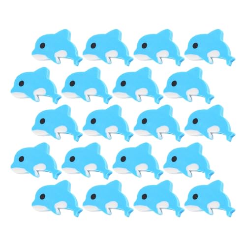 SEWACC 20 Stück Niedliche Delfin Radiergummis für Bunte und Rückstandsfreie Schulradierer als Schülerpreise und Belohnungen Ansprechendes Küstenmotiv für Schreibtisch und Büro SEWACC 20 Stück Niedliche Delfin Radiergummis für Bunte und Rückstandsfreie Schulradierer als Schülerpreise und Belohnungen Ansprechendes Küstenmotiv für Schreibtisch und Büro von SEWACC