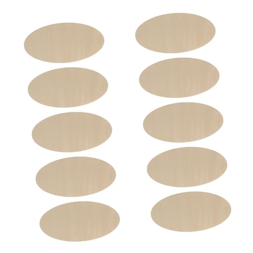 SEWACC 20 Stück Ovale Holzscheiben aus Umweltfreundlichem Lindenholz Stark Naturbelassene Holzausschnitte zum Bemalen Basteln als Deko Holz für DIY Zubehör und Heimdekoration SEWACC 20 Stück Ovale Holzscheiben aus Umweltfreundlichem Lindenholz Stark Naturbelassene Holzausschnitte zum Bemalen Basteln als Deko Holz für DIY Zubehör und Heimdekoration von SEWACC