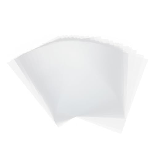 SEWACC 20 Stück Pet Transparent Selbstklebend Druckfolie Hochtemperaturbeständig Abriebfest Für Druckplatten Siebdruck und Fotodruck SEWACC 20 Stück Pet Transparent Selbstklebend Druckfolie Hochtemperaturbeständig Abriebfest Für Druckplatten Siebdruck und Fotodruck von SEWACC