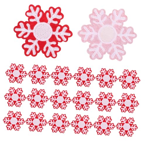 SEWACC 20 Stück Schneefleck Schneeflocken-applikation Urlaub Eisen Auf Patches Urlaub Patches Zum Aufbügeln Aufnäher Zum Aufbügeln Für Kleidung Schneeflocke Gestickt Stickgarn SEWACC 20 Stück Schneefleck Schneeflocken-applikation Urlaub Eisen Auf Patches Urlaub Patches Zum Aufbügeln Aufnäher Zum Aufbügeln Für Kleidung Schneeflocke Gestickt Stickgarn von SEWACC