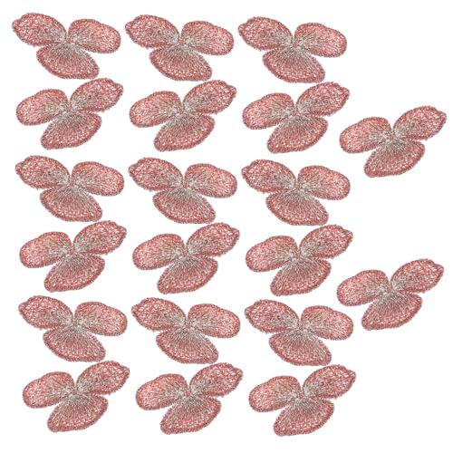 SEWACC 20 Stück Teiliges Bestickte Blumen Applikationen zum Aufnähen Feine Stickerei Patches für Kleidung Jeans Taschen DIY Dekoration Langlebige Stoffflicken für Individuelle von SEWACC