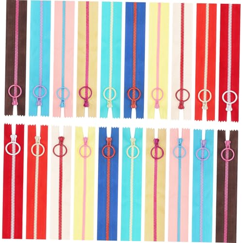 SEWACC 20 Stück Teiliges Bunte Kleine Reißverschlüsse mit Stabile Resin Zipper für Kleidung Taschen Reparatur und DIY Vielseitig Einsetzbar Farben SEWACC 20 Stück Teiliges Bunte Kleine Reißverschlüsse mit Stabile Resin Zipper für Kleidung Taschen Reparatur und DIY Vielseitig Einsetzbar Farben von SEWACC