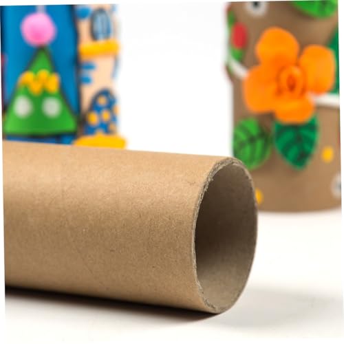 SEWACC 20 Stück Teiliges DIY Bastelpapierrollen Runde Papierröhren in Weiß und Naturfarben Stabile Bastelmaterialien für Kindergarten für Graffiti Malen und Kreative Bastelprojekte SEWACC 20 Stück Teiliges DIY Bastelpapierrollen Runde Papierröhren in Weiß und Naturfarben Stabile Bastelmaterialien für Kindergarten für Graffiti Malen und Kreative Bastelprojekte von SEWACC