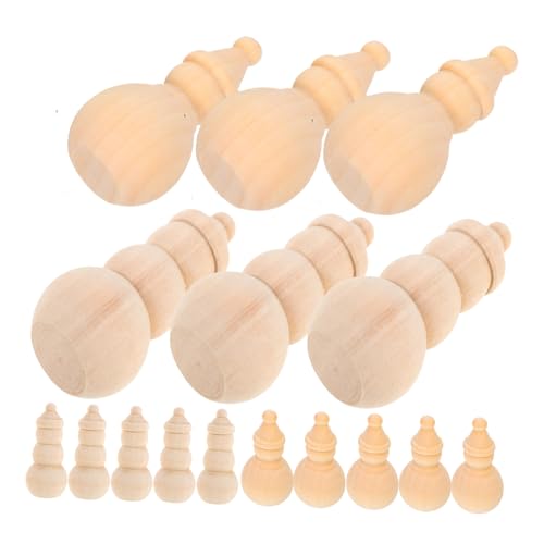 SEWACC 20stücke Holz-schneemann-steckpuppen Zum Bemalen Unvollendete Schneemann-ornamente Für Weihnachts-kunstprojekte Bastelmaterial Aus Holz Für Selbstgemachte Dekorationen SEWACC 20stücke Holz-schneemann-steckpuppen Zum Bemalen Unvollendete Schneemann-ornamente Für Weihnachts-kunstprojekte Bastelmaterial Aus Holz Für Selbstgemachte Dekorationen von SEWACC