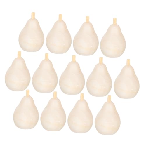 SEWACC 20 Stück Teiliges DIY Holzfiguren Unbemalt Obstform Holz dekoration Kreativ Basteln für Handbemalbar Sicher und Geruchsfrei Geschenkidee zur Feinmotorik SEWACC 20 Stück Teiliges DIY Holzfiguren Unbemalt Obstform Holz dekoration Kreativ Basteln für Handbemalbar Sicher und Geruchsfrei Geschenkidee zur Feinmotorik von SEWACC