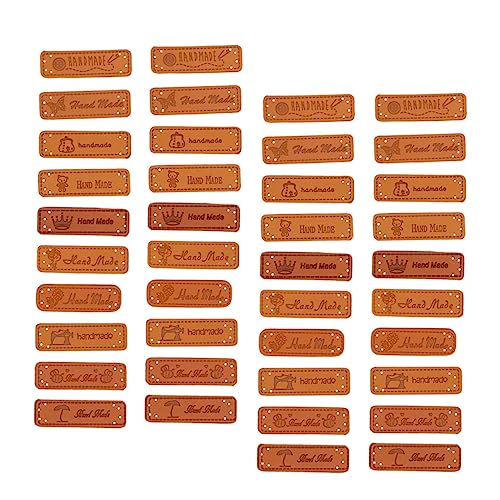 SEWACC 20 Stück Teiliges DIY Pu leder Etiketten mit Perforationen Handmade Buchstabenlabels Vintage Dekorative Knöpfe Vielseitig für Kleidung Taschen Hüte und Kreative Handarbeiten SEWACC 20 Stück Teiliges DIY Pu leder Etiketten mit Perforationen Handmade Buchstabenlabels Vintage Dekorative Knöpfe Vielseitig für Kleidung Taschen Hüte und Kreative Handarbeiten von SEWACC