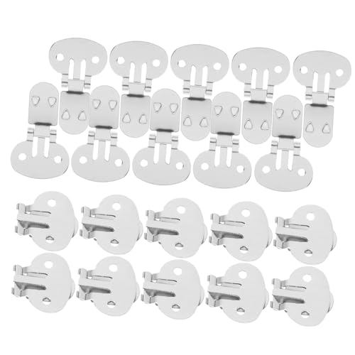 SEWACC 20 Stück Teiliges Edelstahl Schuhclips Groß Flach Stabile DIY Schuhschmuck Klammern Metall Zubehör für Individuelle Schuhdekoration und Accessoires SEWACC 20 Stück Teiliges Edelstahl Schuhclips Groß Flach Stabile DIY Schuhschmuck Klammern Metall Zubehör für Individuelle Schuhdekoration und Accessoires von SEWACC