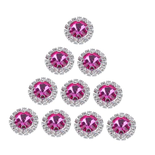 SEWACC 20 Stück Teiliges Flaches Rundes Strasssteine in Rosé Flachrückige Bastelrhinestones für DIY Schmuckherstellung Hochzeitsdeko und Tischdekoration bei Brautpartys SEWACC 20 Stück Teiliges Flaches Rundes Strasssteine in Rosé Flachrückige Bastelrhinestones für DIY Schmuckherstellung Hochzeitsdeko und Tischdekoration bei Brautpartys von SEWACC
