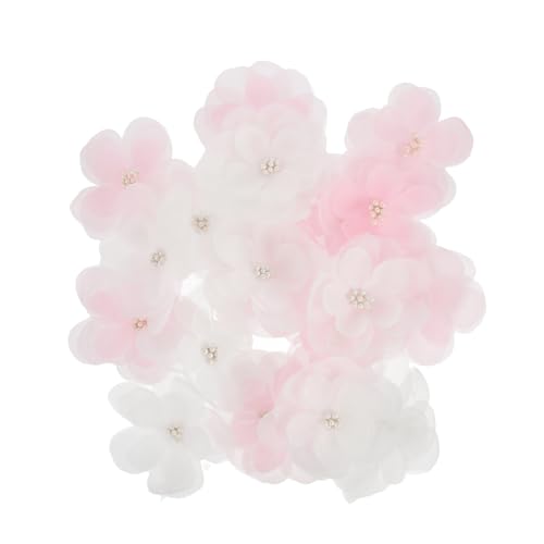 SEWACC 20 Stück Teiliges Fünfblättrige Blumen Applikationen zum Nähen Weiche DIY Stoffpatches Weiß Langlebige Stickerei für Kleidung Hüte Taschen Kreative Textil dekoration SEWACC 20 Stück Teiliges Fünfblättrige Blumen Applikationen zum Nähen Weiche DIY Stoffpatches Weiß Langlebige Stickerei für Kleidung Hüte Taschen Kreative Textil dekoration von SEWACC