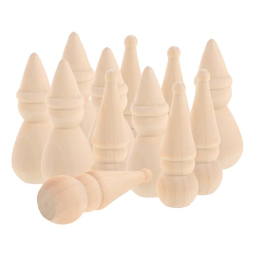 SEWACC 20stücke Schneemannfiguren Aus Holz Zum Basteln Steckpuppen Zum Bemalen Holzfiguren Für Weihnachts-schmuck Holzsteckpuppen Für Diy-projekte Schneemannformen Für SEWACC 20stücke Schneemannfiguren Aus Holz Zum Basteln Steckpuppen Zum Bemalen Holzfiguren Für Weihnachts-schmuck Holzsteckpuppen Für Diy-projekte Schneemannformen Für von SEWACC