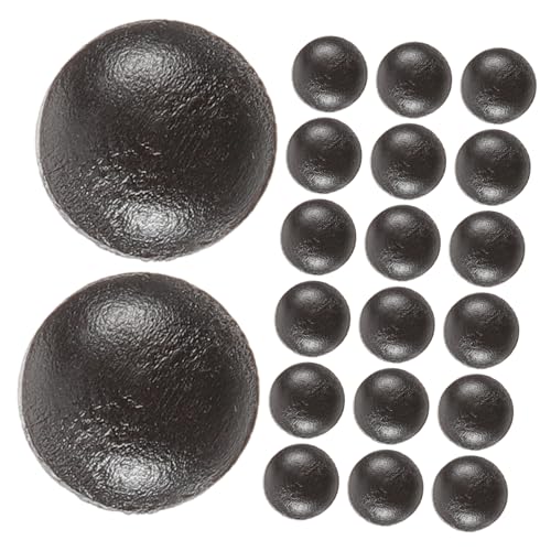 SEWACC 20 Stück Teiliges Holzknöpfe Rund Retro Nähknöpfe für Handwerk und Kleidung Schwarz Geeignet für Mäntel DIY Bastelknöpfe mit Vier Löchern für Einfache Befestigung SEWACC 20 Stück Teiliges Holzknöpfe Rund Retro Nähknöpfe für Handwerk und Kleidung Schwarz Geeignet für Mäntel DIY Bastelknöpfe mit Vier Löchern für Einfache Befestigung von SEWACC