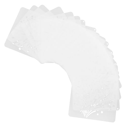 SEWACC 20 Stück Teiliges Kreative Filigrane Malvorlagen mit Hohlem Muster Wiederverwendbare Schablonen für DIY Zeichnungen Geeignet für Bleistift Aquarell und Bastelprojekte SEWACC 20 Stück Teiliges Kreative Filigrane Malvorlagen mit Hohlem Muster Wiederverwendbare Schablonen für DIY Zeichnungen Geeignet für Bleistift Aquarell und Bastelprojekte von SEWACC