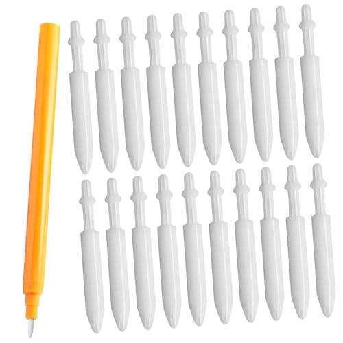 SEWACC 20 Stück Teiliges Marker Ersatzspitzen Nylon Markerpen Spitzen für Acrylstifte Langlebige Malstift Ersatzspitzen für Farbstifte und Lackmarker SEWACC 20 Stück Teiliges Marker Ersatzspitzen Nylon Markerpen Spitzen für Acrylstifte Langlebige Malstift Ersatzspitzen für Farbstifte und Lackmarker von SEWACC