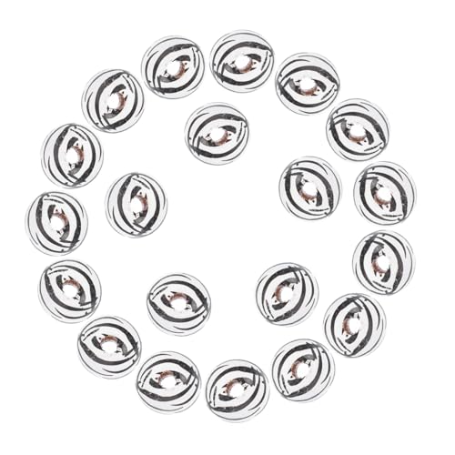 SEWACC 20 Stück Teiliges Runde Holzperlen zum Auffädeln Lose Bastelperlen für DIY Schmuck Armbänder und Dekoration Natürliche Holzperlen für Kreative Handarbeiten SEWACC 20 Stück Teiliges Runde Holzperlen zum Auffädeln Lose Bastelperlen für DIY Schmuck Armbänder und Dekoration Natürliche Holzperlen für Kreative Handarbeiten von SEWACC