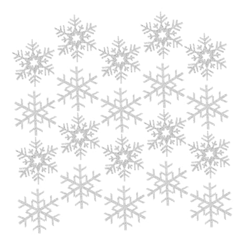 SEWACC 20 Stück Teiliges Schneeflocken Stickapplikationen zum Aufnähen Silberfarbene Stoffpatches in Zweig und Sternform Vielseitig für Kleidung Jeans Hüte DIY Basteln und Festliche SEWACC 20 Stück Teiliges Schneeflocken Stickapplikationen zum Aufnähen Silberfarbene Stoffpatches in Zweig und Sternform Vielseitig für Kleidung Jeans Hüte DIY Basteln und Festliche von SEWACC