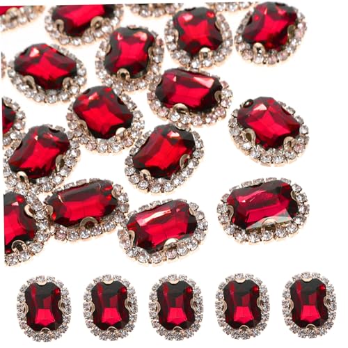 SEWACC 20 Stück Teiliges Strassstein zum Aufnähen Kleine Glänzende Glasrhinestones für DIY Bekleidung Dekorative Handarbeitssteine für Kleidung Taschen Schmuck und Bastelarbeiten SEWACC 20 Stück Teiliges Strassstein zum Aufnähen Kleine Glänzende Glasrhinestones für DIY Bekleidung Dekorative Handarbeitssteine für Kleidung Taschen Schmuck und Bastelarbeiten von SEWACC