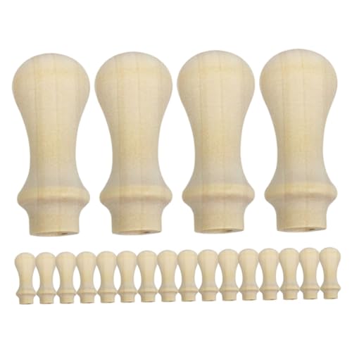 SEWACC 20 Stück Teiliges Vielseitiger Holzstempelgriffe Ersatzgriffe für Wachssiegel Stempel Einfach Austauschbar Langlebig Geeignet für Siegelstempel und Bastelprojekte SEWACC 20 Stück Teiliges Vielseitiger Holzstempelgriffe Ersatzgriffe für Wachssiegel Stempel Einfach Austauschbar Langlebig Geeignet für Siegelstempel und Bastelprojekte von SEWACC