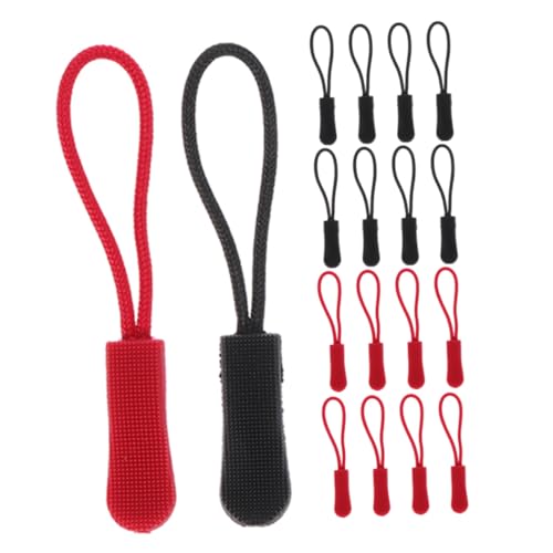 SEWACC 20 Stück Teiliges Zipper Reparaturset Ersatz Reißverschluss Köpfe aus Robustem PVC Nylon Abnehmbar für Rucksack Koffer Jacken DIY Schnelle Reparatur Vielseitig und Modisch von SEWACC