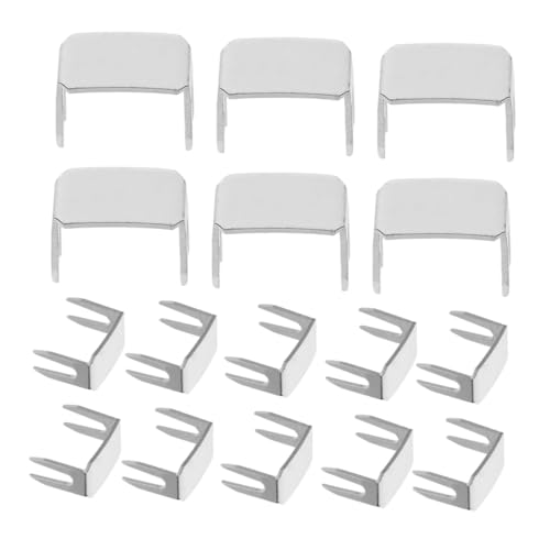 SEWACC 20 Stück Teiliges Zipper Stopper für Metallreißverschluss Zipper Reparatur Kit mit Oberen und Unteren Stoppern für Kleidung Taschen und Zelte Einfache Installation Robustes SEWACC 20 Stück Teiliges Zipper Stopper für Metallreißverschluss Zipper Reparatur Kit mit Oberen und Unteren Stoppern für Kleidung Taschen und Zelte Einfache Installation Robustes von SEWACC