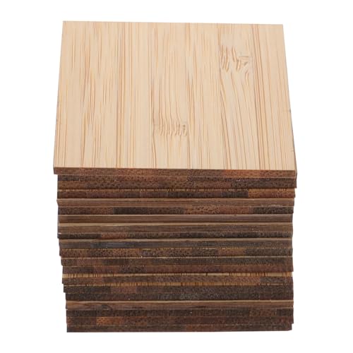 SEWACC 20 Stück Unlackierte Bambusstücke Quadratische Holzrohlingsscheiben Quadratische Holzausschnitte Fliesen Für Diy-Kunsthandwerk Malerei Heimdekoration 5 Cm SEWACC 20 Stück Unlackierte Bambusstücke Quadratische Holzrohlingsscheiben Quadratische Holzausschnitte Fliesen Für Diy-Kunsthandwerk Malerei Heimdekoration 5 Cm von SEWACC