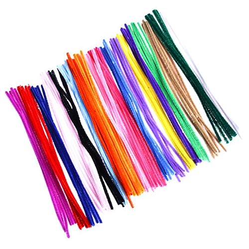 SEWACC 200 Stück Bunte Chenille Stiele Biegsame Basteldrähte für DIY Handwerksprojekte Bastelmaterialien für Kreative Dekorationen SEWACC 200 Stück Bunte Chenille Stiele Biegsame Basteldrähte für DIY Handwerksprojekte Bastelmaterialien für Kreative Dekorationen von SEWACC