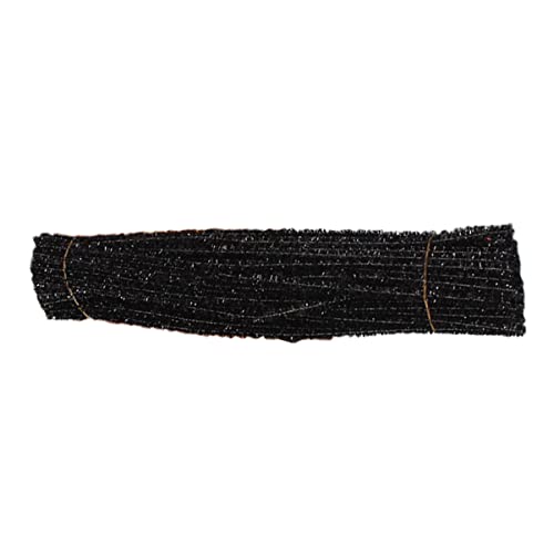 SEWACC 200 Stück Diy Glitzer Sticks für Weihnachten Schwarze Bastelstangen für Kreative Projekte Dekoration für Partys Leicht und Vielseitig Einsetzbar von SEWACC