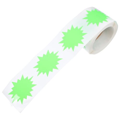 SEWACC 200 Stück Fluoreszierende Preisschilder für Garagenverkäufe Einzelhandelsgeschäfte und Flohmärkte Leuchtendes Grün Selbsthaftend SEWACC 200 Stück Fluoreszierende Preisschilder für Garagenverkäufe Einzelhandelsgeschäfte und Flohmärkte Leuchtendes Grün Selbsthaftend von SEWACC