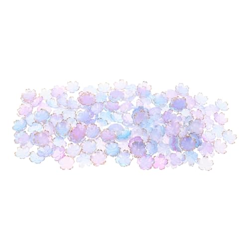 SEWACC 200 Stück Handgefertigte Perlen Accessoires Schmuck Perlenkappen Für Armbänder Blumen Perlen Endkappen Abstandskappen Für Armbänder Halsketten Perlenkappen Abstandskappen Für von SEWACC