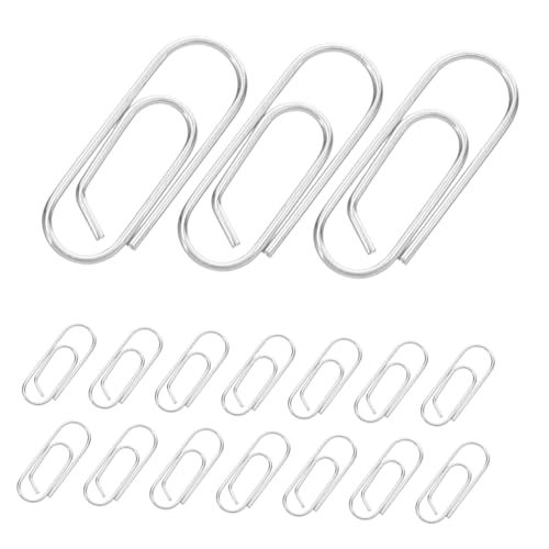 SEWACC 200 Stück Metall Mini Büroklammern Kleine Lesezeichen Clips Stabile Papierklemmen Organizer Für Büro Schulbedarf Dokumente Memo Notizen SEWACC 200 Stück Metall Mini Büroklammern Kleine Lesezeichen Clips Stabile Papierklemmen Organizer Für Büro Schulbedarf Dokumente Memo Notizen von SEWACC