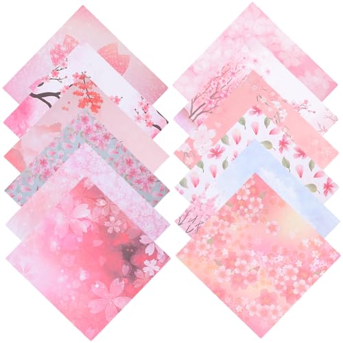 SEWACC 200 Stück Origami Faltpapier Doppelseitiges DIY Bastelpapier für Kreative Projekte Geeignet für Anfänger und Bastelenthusiasten für Dekoration und von SEWACC