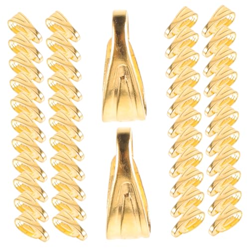 SEWACC 200 Stück Schmuckanhänger Verbinder Goldfarbene Kettenanhänger Clips Einfach zu Befestigende DIY Schmuckverbinder für Halsketten und Armbänder SEWACC 200 Stück Schmuckanhänger Verbinder Goldfarbene Kettenanhänger Clips Einfach zu Befestigende DIY Schmuckverbinder für Halsketten und Armbänder von SEWACC