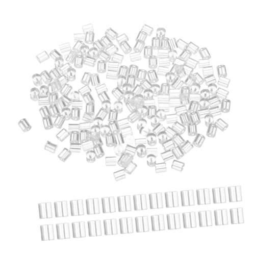 SEWACC 200 Stück Transparente Ohrstecker Verschlüsse Sicherer Stopper für Ohrstecker Diy Schmuckzubehör Antiallergisch für Verschiedene Ohrringe Für Bastelprojekte Ersatzteile SEWACC 200 Stück Transparente Ohrstecker Verschlüsse Sicherer Stopper für Ohrstecker Diy Schmuckzubehör Antiallergisch für Verschiedene Ohrringe Für Bastelprojekte Ersatzteile von SEWACC