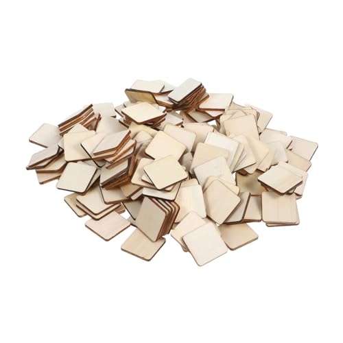 SEWACC 200 Stück quadratische Scheiben Holzornamente Holzstücke Holzplaketten Holzdekoration Holzartikel unvollendet quadratische Fliesen DIY Bastelscheiben Unfertige DIY-Plakette Bambus SEWACC 200 Stück quadratische Scheiben Holzornamente Holzstücke Holzplaketten Holzdekoration Holzartikel unvollendet quadratische Fliesen DIY Bastelscheiben Unfertige DIY-Plakette Bambus von SEWACC