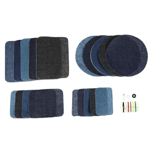 SEWACC Craft Work 18 Stück Knieflicken Zum Aufbügeln Ellenbogenflicken Zum Aufbügeln Für Jeans Reparaturflicken SEWACC Craft Work 18 Stück Knieflicken Zum Aufbügeln Ellenbogenflicken Zum Aufbügeln Für Jeans Reparaturflicken von SEWACC