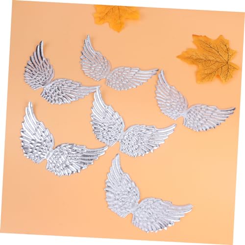 SEWACC 24 Stück Teiliges Angel Wing Patches zum Aufnähen Hochwertige Stoffapplikationen in Silber und Gold Engelsflügel für DIY Kleidung Taschen Jacken und Accessoires SEWACC 24 Stück Teiliges Angel Wing Patches zum Aufnähen Hochwertige Stoffapplikationen in Silber und Gold Engelsflügel für DIY Kleidung Taschen Jacken und Accessoires von SEWACC