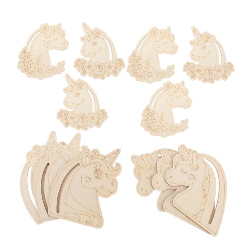 SEWACC 24 Stück Teiliges Einhorn Holzfiguren zum Bemalen Naturbelassene Holzscheiben für DIY Bastelprojekte für Holzanhänger Holzplatten und Figuren Bemalen Kreative Handwerksmaterialien SEWACC 24 Stück Teiliges Einhorn Holzfiguren zum Bemalen Naturbelassene Holzscheiben für DIY Bastelprojekte für Holzanhänger Holzplatten und Figuren Bemalen Kreative Handwerksmaterialien von SEWACC