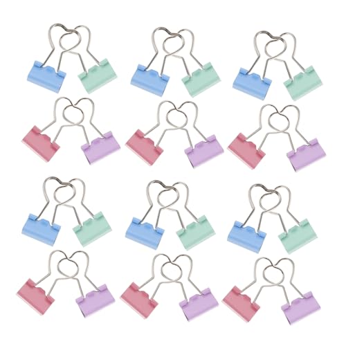 SEWACC 24 Stück Teiliges Herzförmige Metall Büroklammern Metall Dokumentenhalter Für Ordnerorganisation Notizen Scrapbooking Und Papierklemmen Für Büro Und Zuhause SEWACC 24 Stück Teiliges Herzförmige Metall Büroklammern Metall Dokumentenhalter Für Ordnerorganisation Notizen Scrapbooking Und Papierklemmen Für Büro Und Zuhause von SEWACC